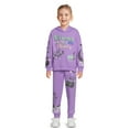 thumbnail image 1 of Baby Yoda Girls Graphic Hoodie and Jogger Outfit Set, 2-Piece, Sizes 4-16, 1 of 5