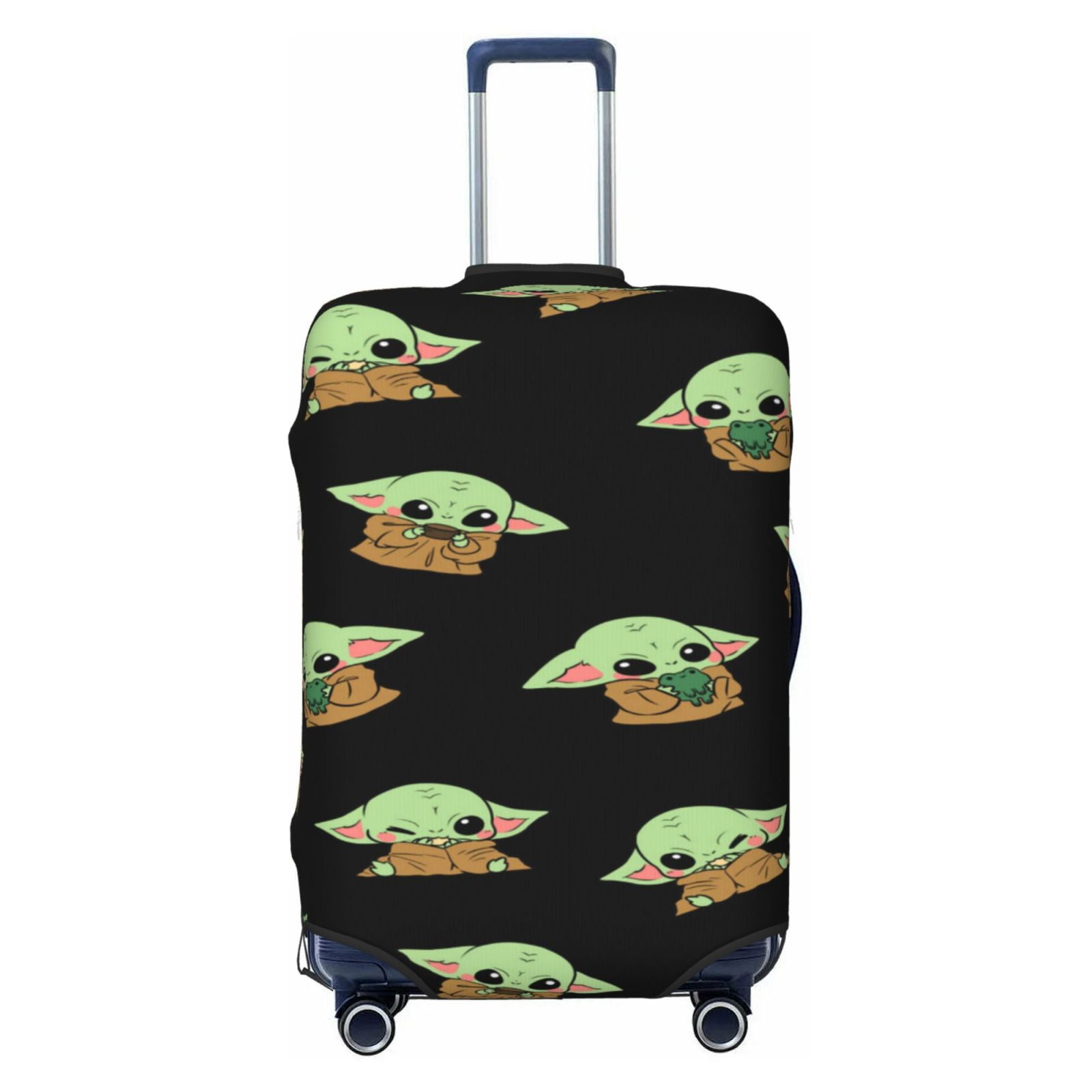 Baby Yoda Luggage Cover Elastic Washable Stretch Suitcase Protector