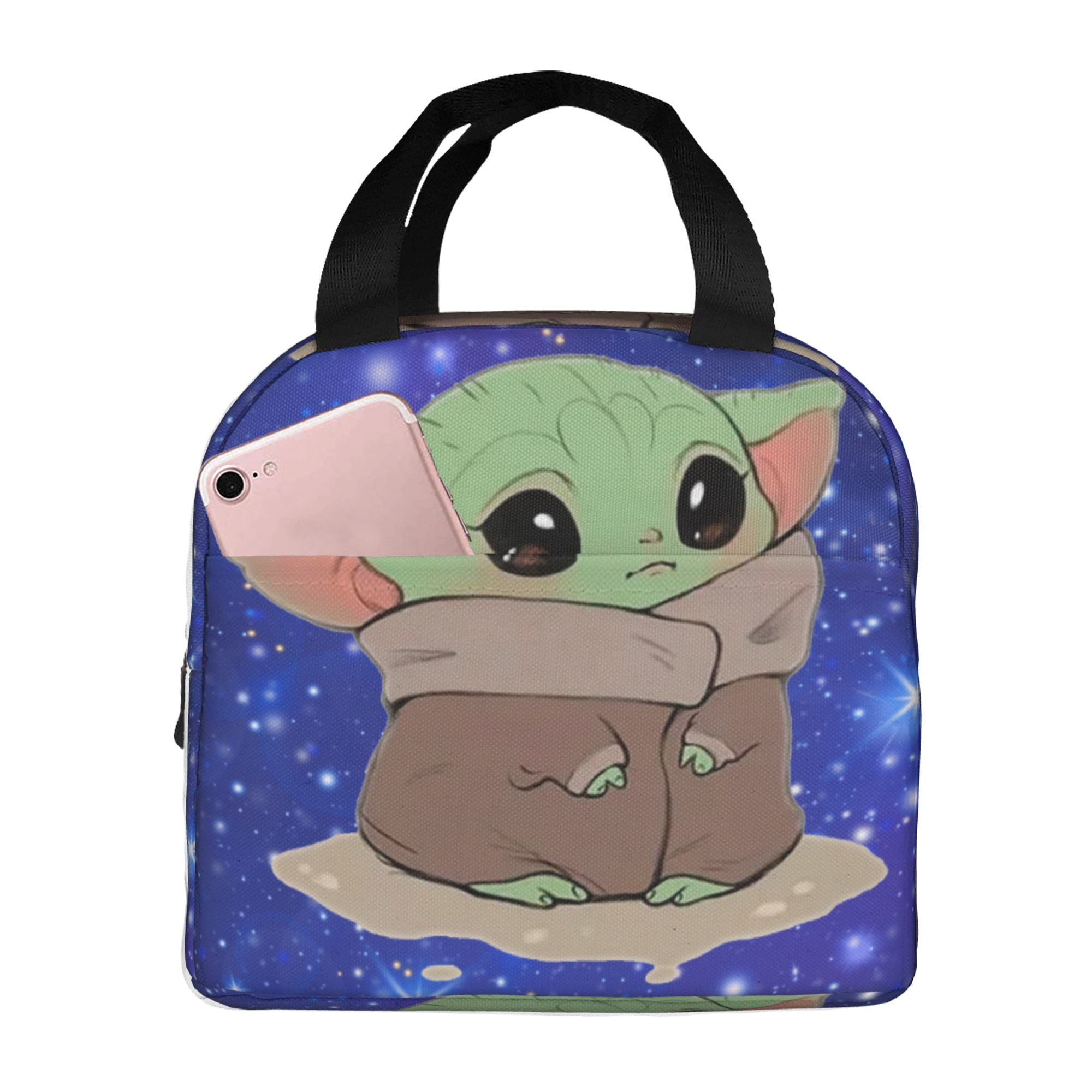 Baby Yoda Lunch Box Lunch Bag Reusable Insulated Lunch Box Meal Handbag