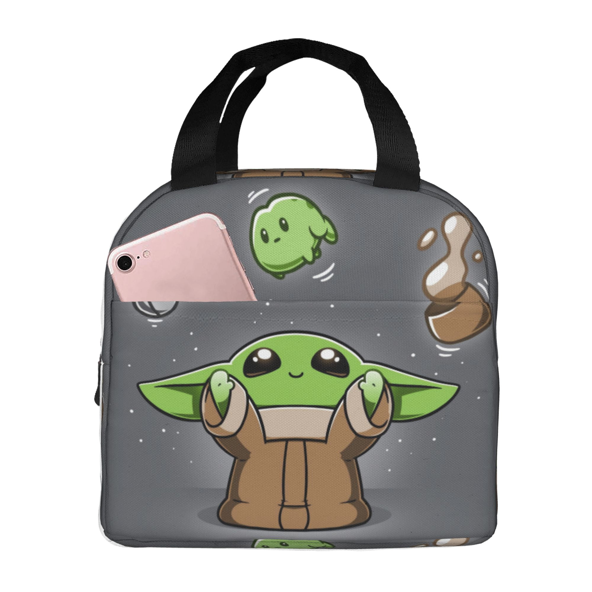 Baby Yoda Lunch Box Lunch Bag Reusable Insulated Lunch Box Meal Handbag