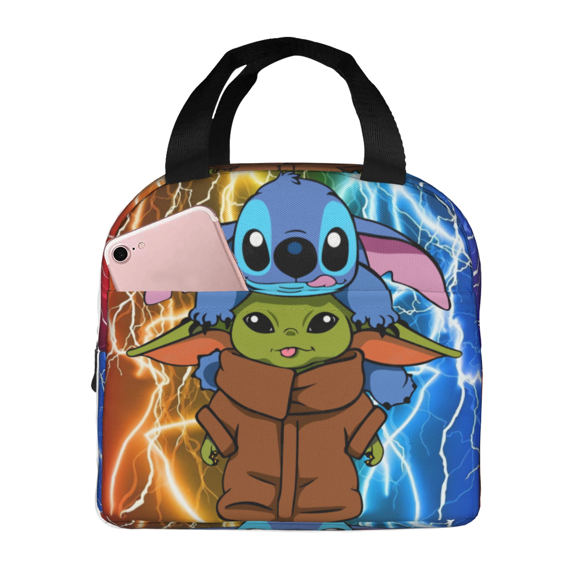 Baby Yoda Lunch Box Lunch Bag Reusable Insulated Lunch Box Meal Handbag