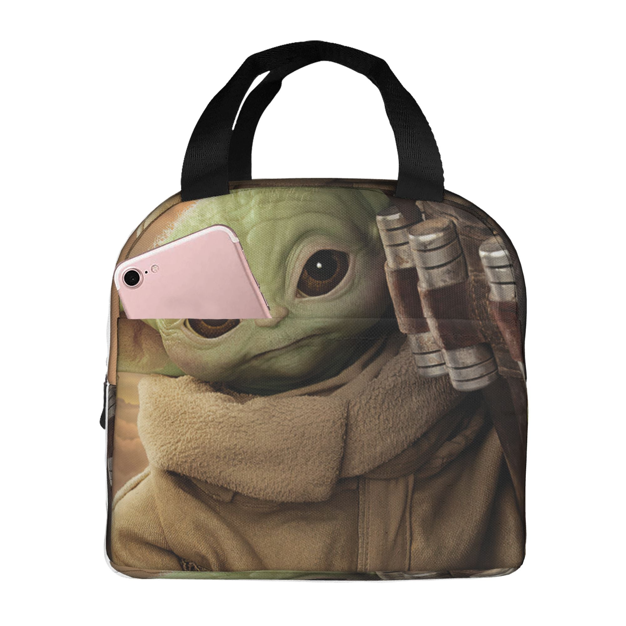 Baby Yoda Lunch Box Lunch Bag Reusable Insulated Lunch Box Meal Handbag