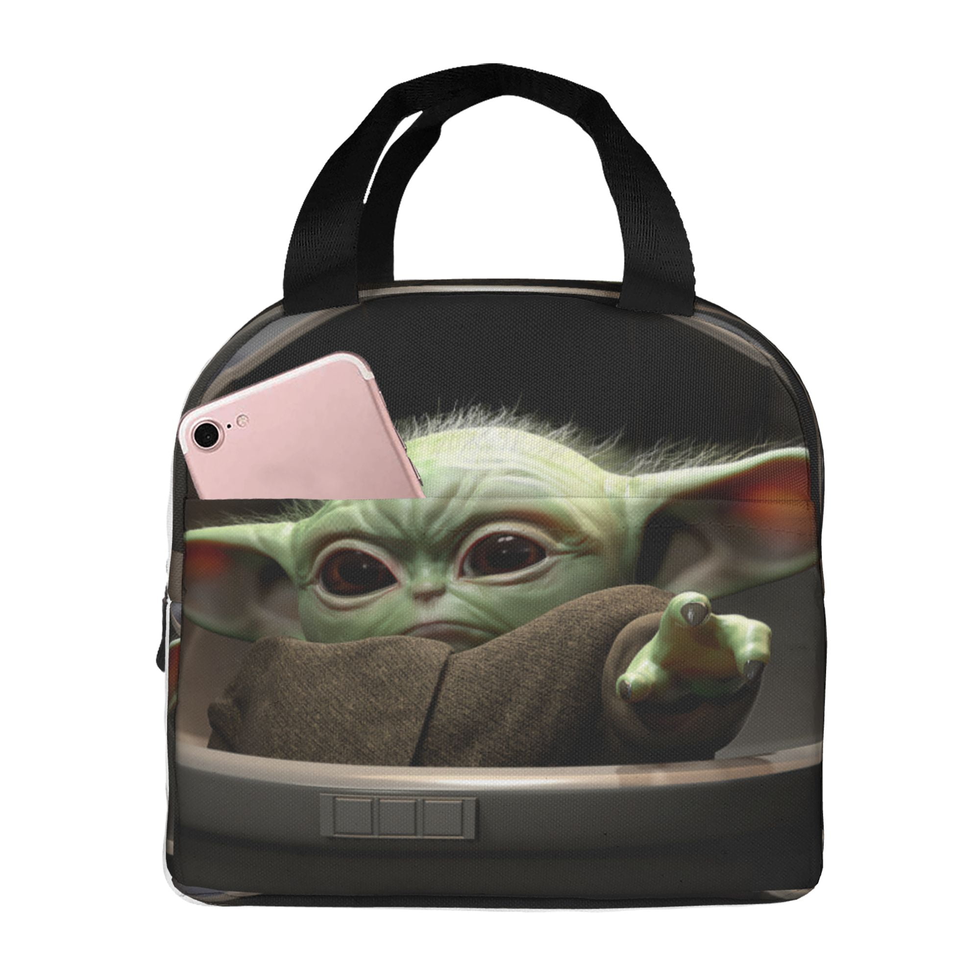 Baby Yoda Lunch Box Lunch Bag Reusable Insulated Lunch Box Meal Handbag