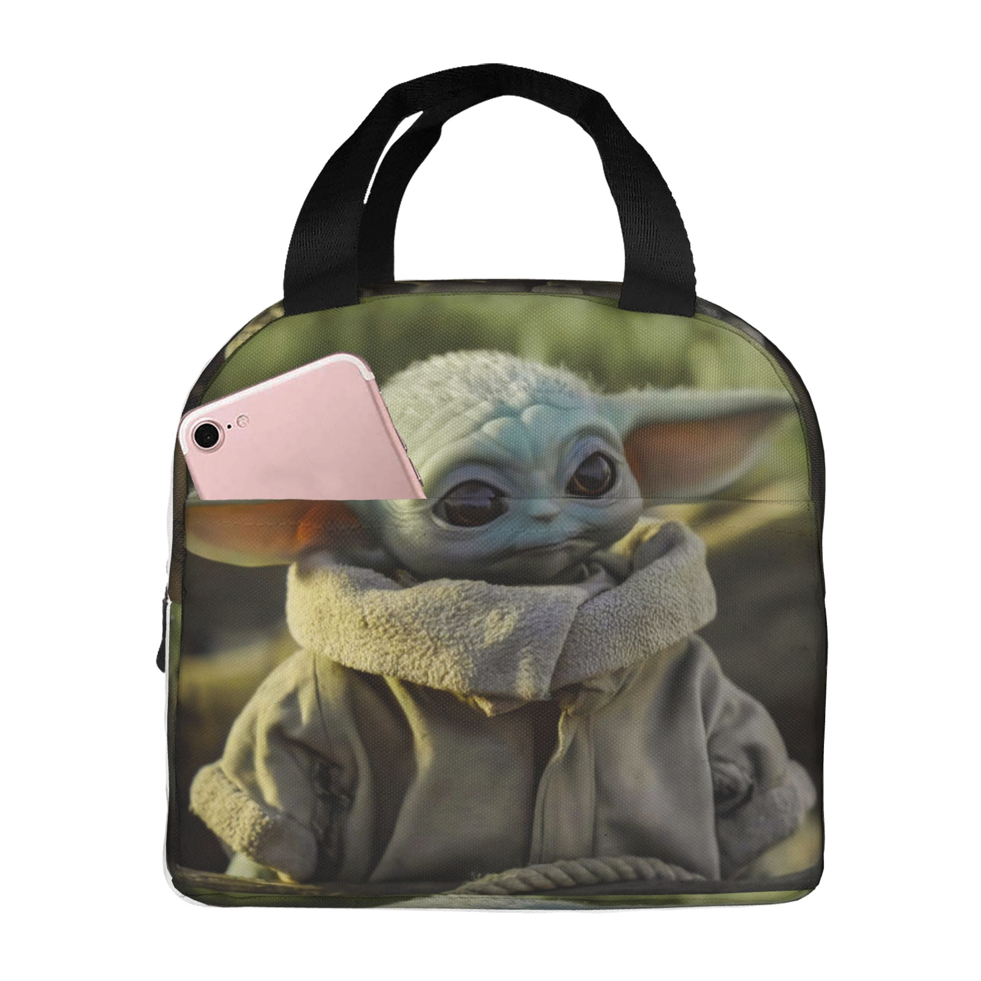 Baby Yoda Lunch Box Lunch Bag Reusable Insulated Lunch Box Meal Handbag