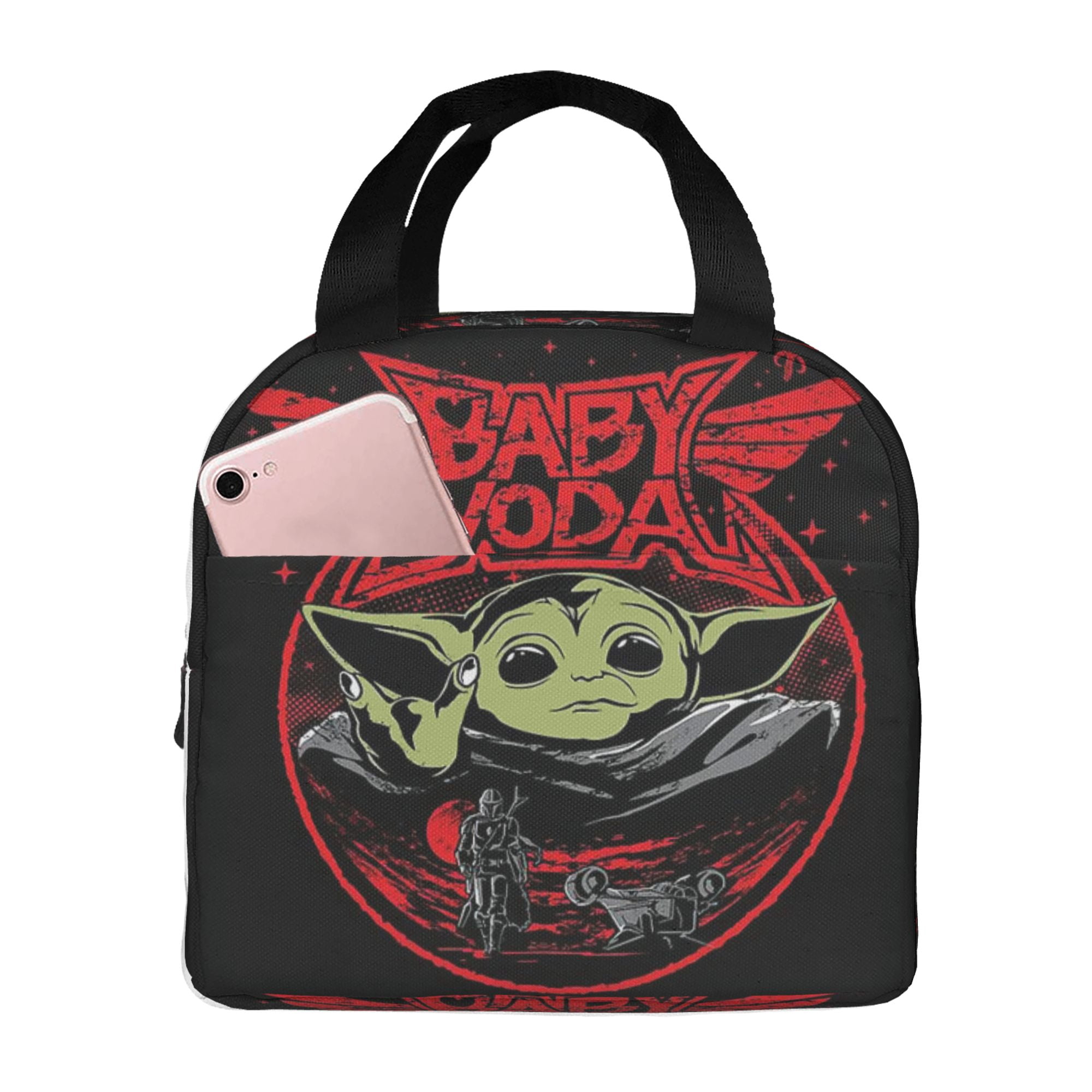 Baby Yoda Lunch Box Lunch Bag Reusable Insulated Lunch Box Meal Handbag