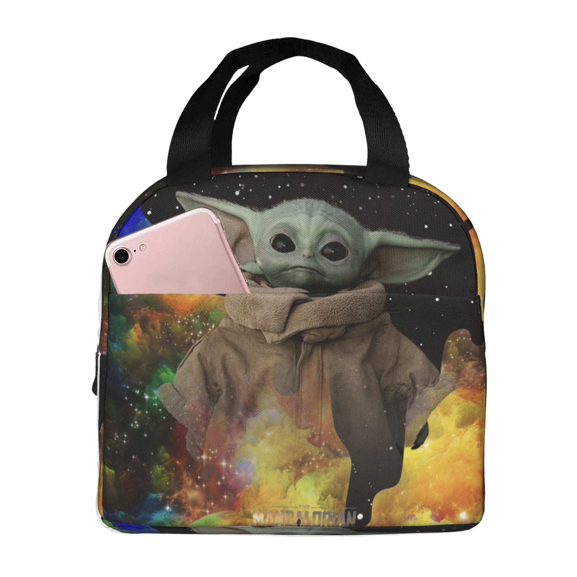 Baby Yoda Lunch Box Lunch Bag Reusable Insulated Lunch Box Meal Handbag