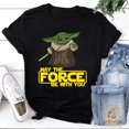 thumbnail image 1 of Baby Yoda May The Force Be With You T-Shirt, Yoda Shirt, Jedi Knights Shirt, Master Yoda Shirt, Yoda Lover Gift, 1 of 5