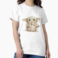 thumbnail image 1 of Baby Yoda Paramedic Emergency Medical Rescue Response Chibi Top T-Shirt, 1 of 4