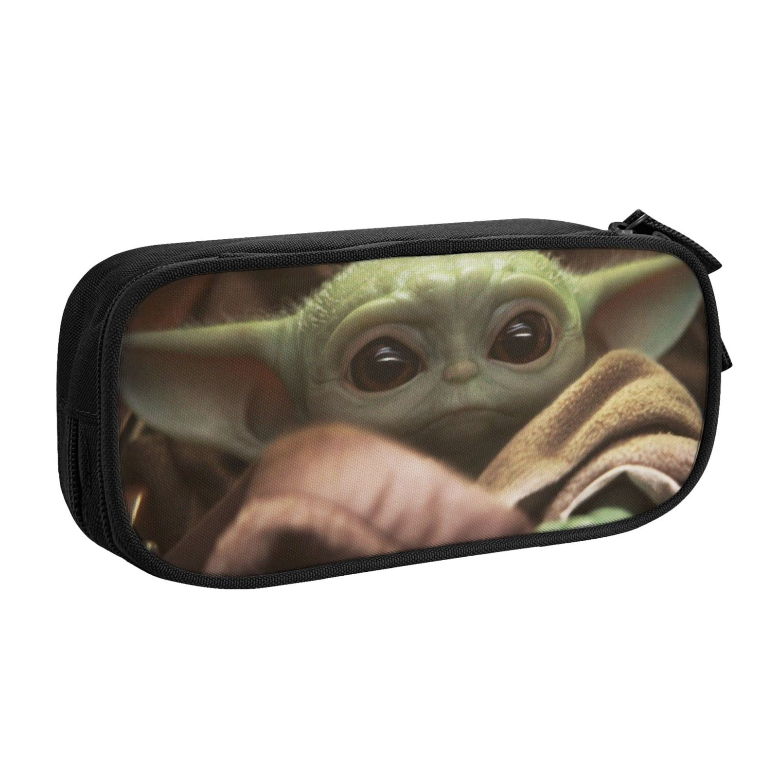 Baby Yoda Pencil Case with Zipper, Big Capacity Pen Pouch Large Storage