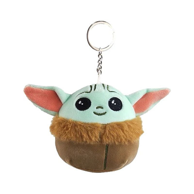 Baby Yoda Plush Stuffed Toy Plushie Cute Animal Keychain, Grogu Baby