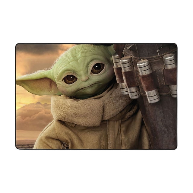 Yoda Rug Baby Yoda Rugs Washable Cover Floor Rug Carpets Bathroom Decorations ...
