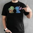 Baby Yoda Stitch, Groot Shirt, Baby Yoda Gift, Yoda Lover TShirt, Baby
