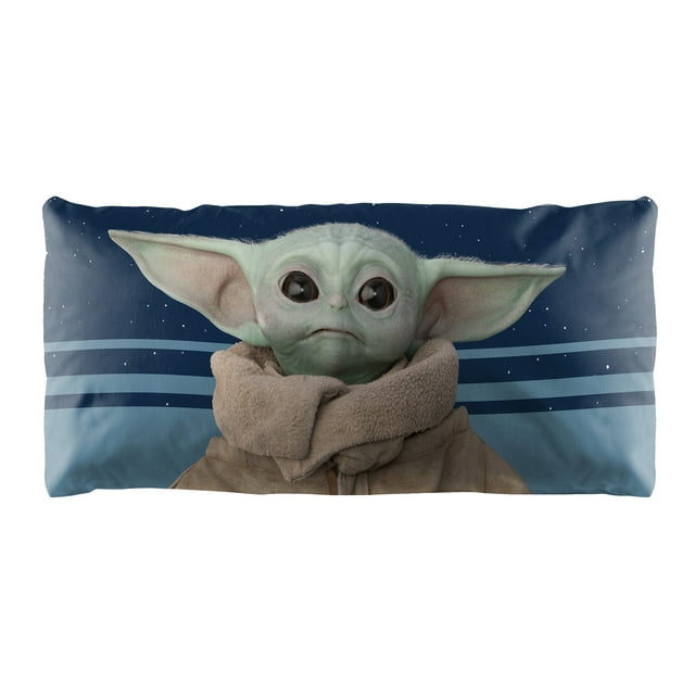 Baby Yoda The Child Extra Large Reversible Body Pillow, 48 x 20