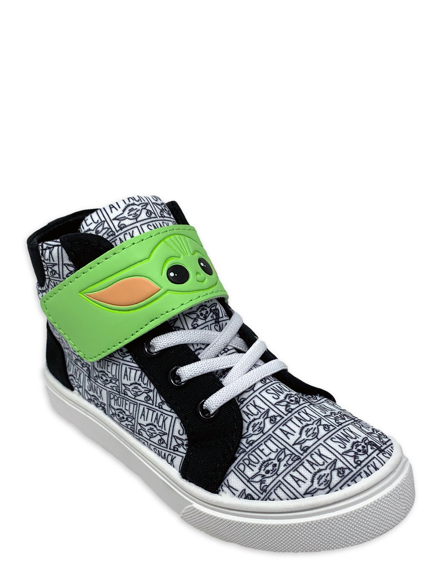 Baby Yoda Toddler Boys License Casual HighTop Sneakers, Sizes 813