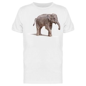 Baby Young Elephant T-Shirt Men -Image by Shutterstock, Male Medium