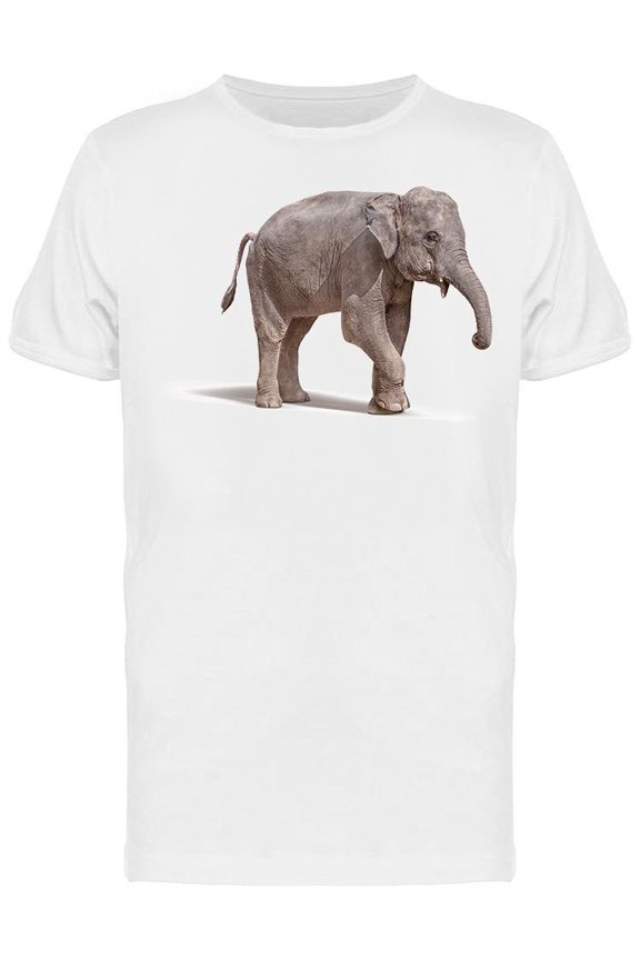 Baby Young Elephant T-Shirt Men -Image by Shutterstock, Male x-Large