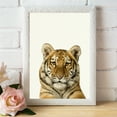thumbnail image 1 of Baby Zoo Tiger - Nursery Wall Décor Farm Baby Animal Art Print, 1 of 2
