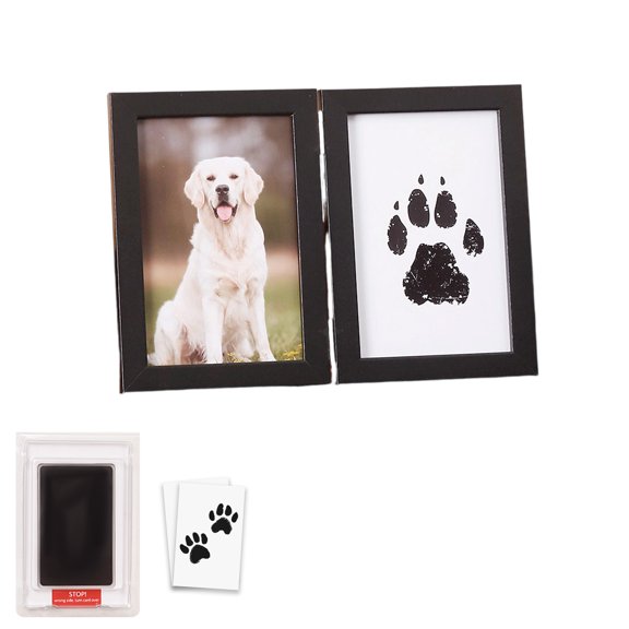 Baby and Pet Paws with Safe Print Print Pad and 1PC Photo Frame Paper Perfect for Newborns Keepsakes