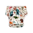 thumbnail image 1 of Baby and Toddler Boys and Girls Snap Reusable Absorbent Swim Diaper Baby Neutral Reusable Waterproof Pants Underwear, 1 of 3