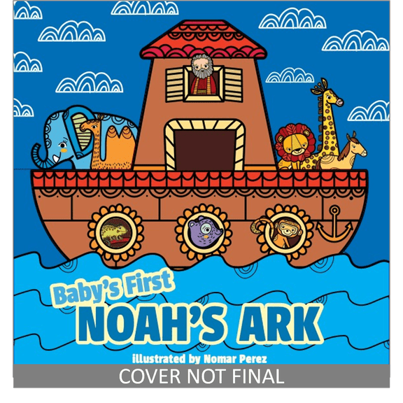 Baby's First Noah's Ark (a Boat-Shaped Novelty Board Book for Toddlers) (Board Book)