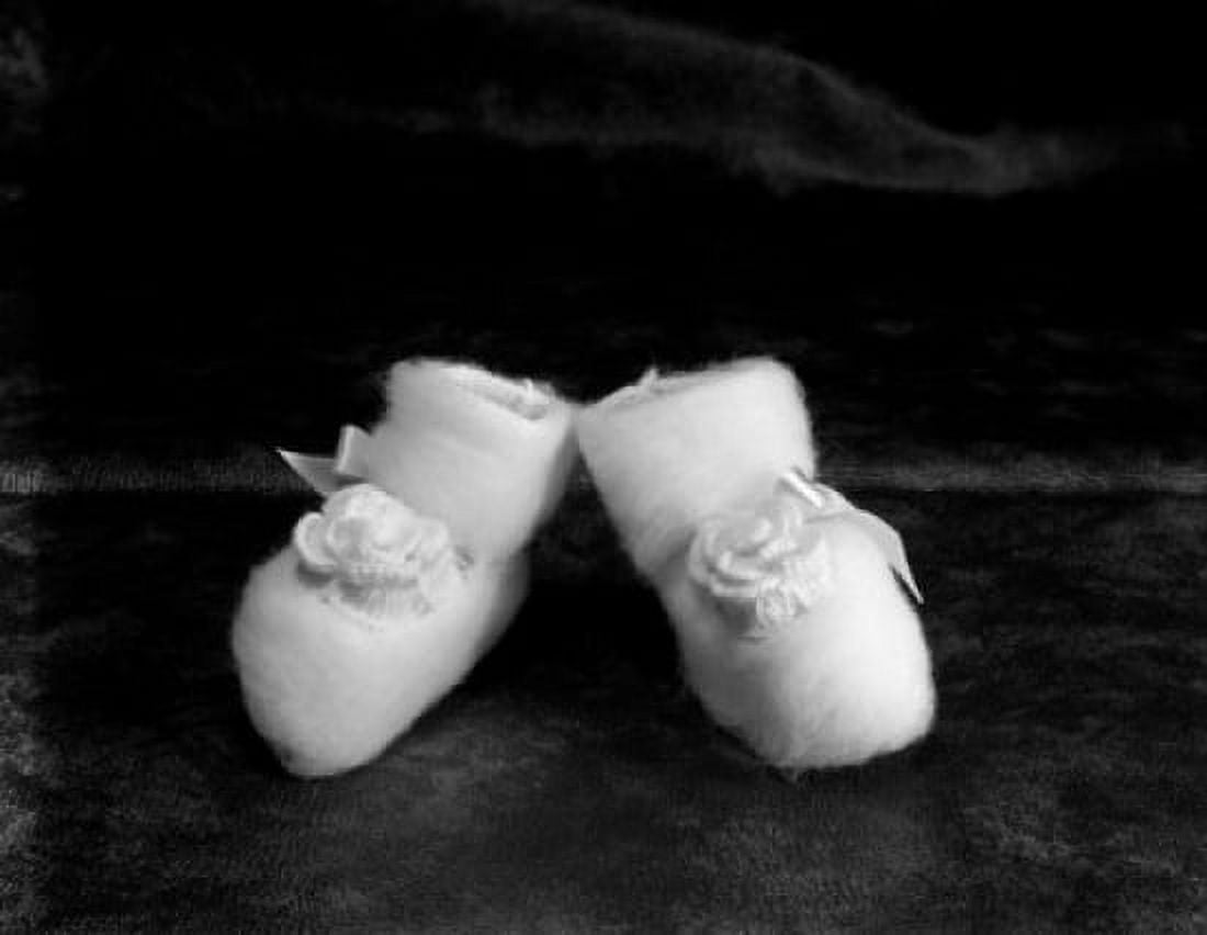 Baby booties Canvas Art - (18 x 24)