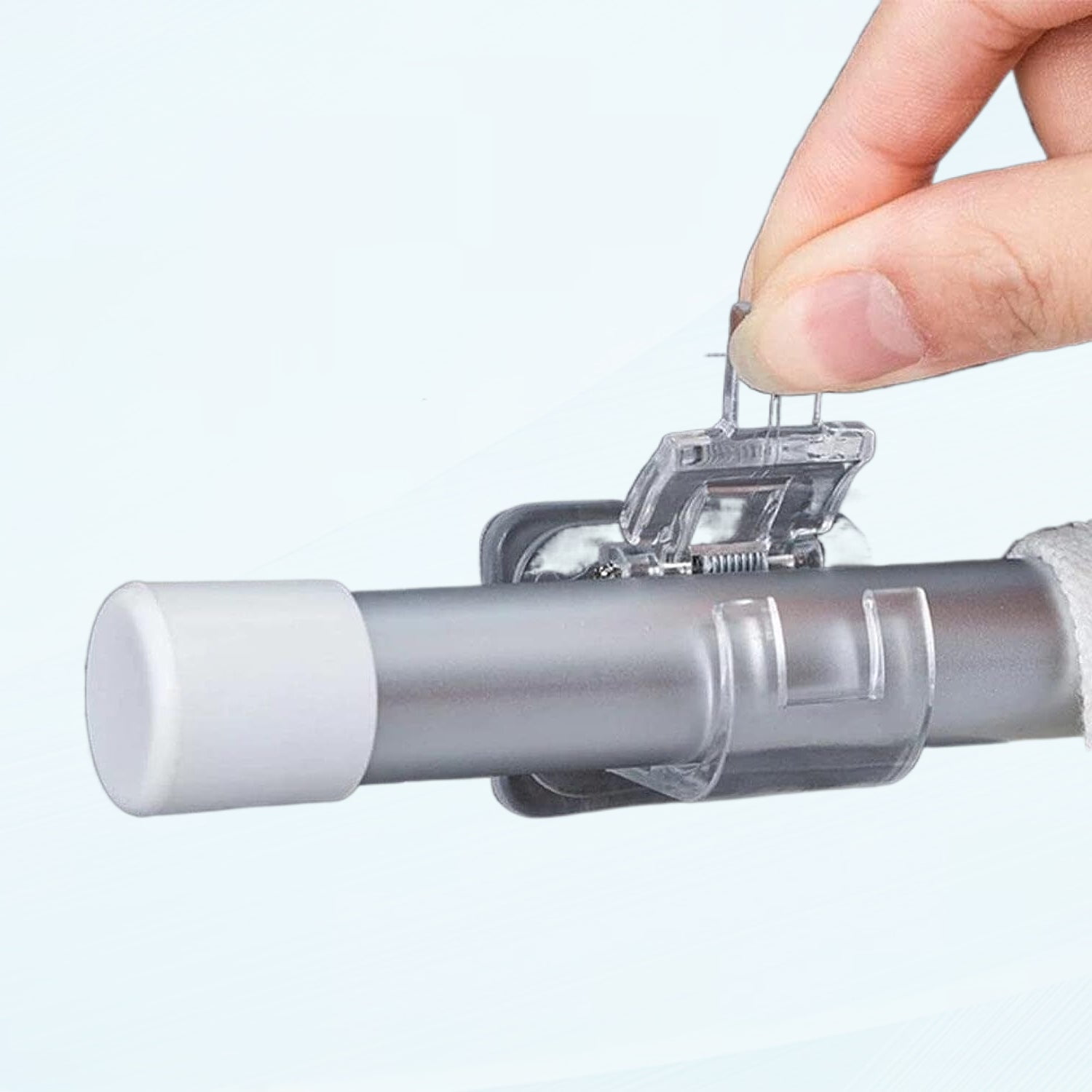 Baby bright nodrill curtain rod bracket, selfinstalled curtain rod