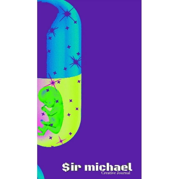 Baby capsule abortion themed Creative blank Journal Sir Michael Designer edition: Baby capsule Creative blank Journal, (Hardcover)
