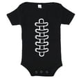 thumbnail image 1 of Baby football one-piece romper, Funny Baby bodysuit, Graphic Baby Jumpers - Black CA165FOOTBALL S8 3-6, 1 of 2