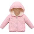 thumbnail image 1 of Baby girls winter coats toddler outerwear snow jackets infant boys warm clothes, 1 of 7