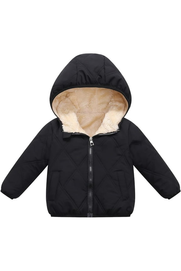 Baby girls winter coats toddler outerwear snow jackets infant boys warm clothes
