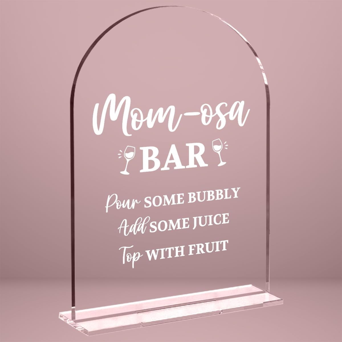 Baby in Bloom Shower Decorations, Baby Shower Sign, 5x7 Inch Arch
