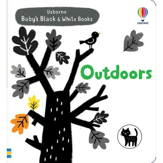 Baby's Black and White Books Baby's Black and White Books: Outdoors, (Board Book)