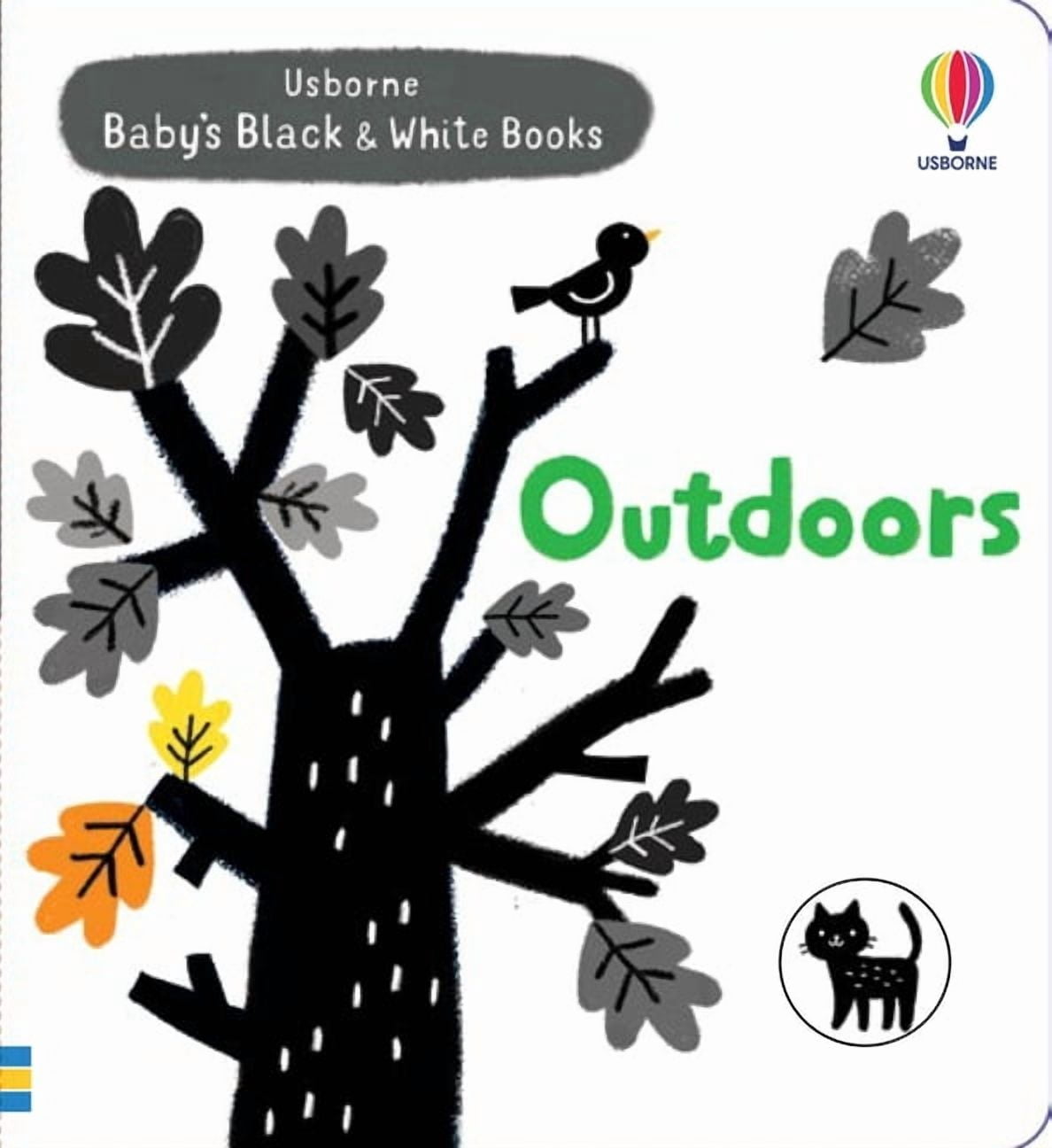 Baby's Black and White Books Baby's Black and White Books: Outdoors, Book 2, (Board Book)