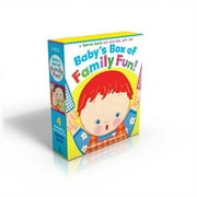 KAREN KATZ Baby's Box of Family Fun! (Boxed Set): A 4-Book Lift-The-Flap Gift Set: Where Is Baby's Mommy?; Daddy and Me; , (Board Book)