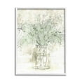 thumbnail image 1 of Baby's Breath Botanical Bouquet Botanical & Floral Graphic Art White Framed Art Print Wall Art, 1 of 7