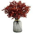 thumbnail image 1 of Baby's Breath Flowers Bulk Artificial Flowers 7.8'' Rust Orange Gypsophila Flowers Fake Baby Breath Bouquet for Home Kitchen Wedding Garden Party Decor 8 Bunches (Vase is not Included ), 1 of 4