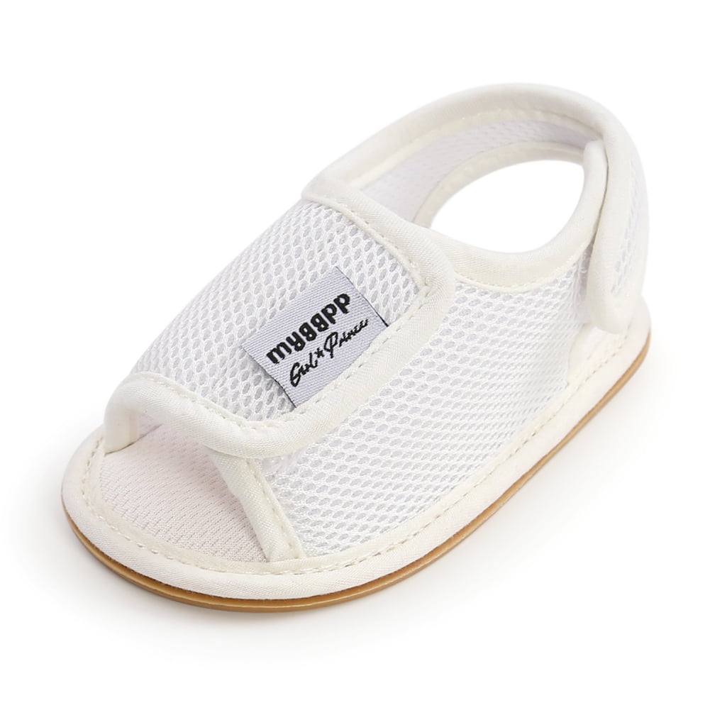Soft Blue Breathable Mesh Baby Sandal Shoes