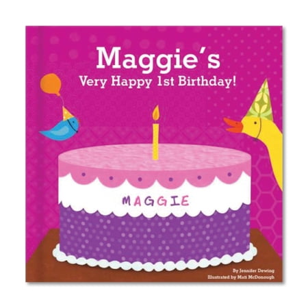 Baby's First Birthday for Girls - Personalized Children's Book - I See Me!