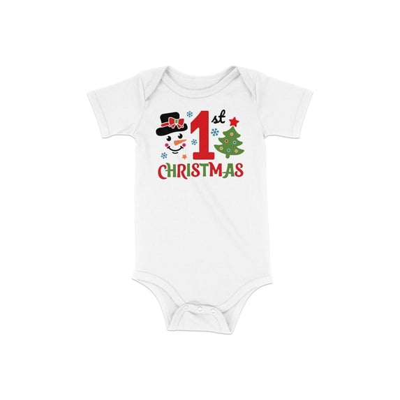 Baby's First Christmas Bodysuit