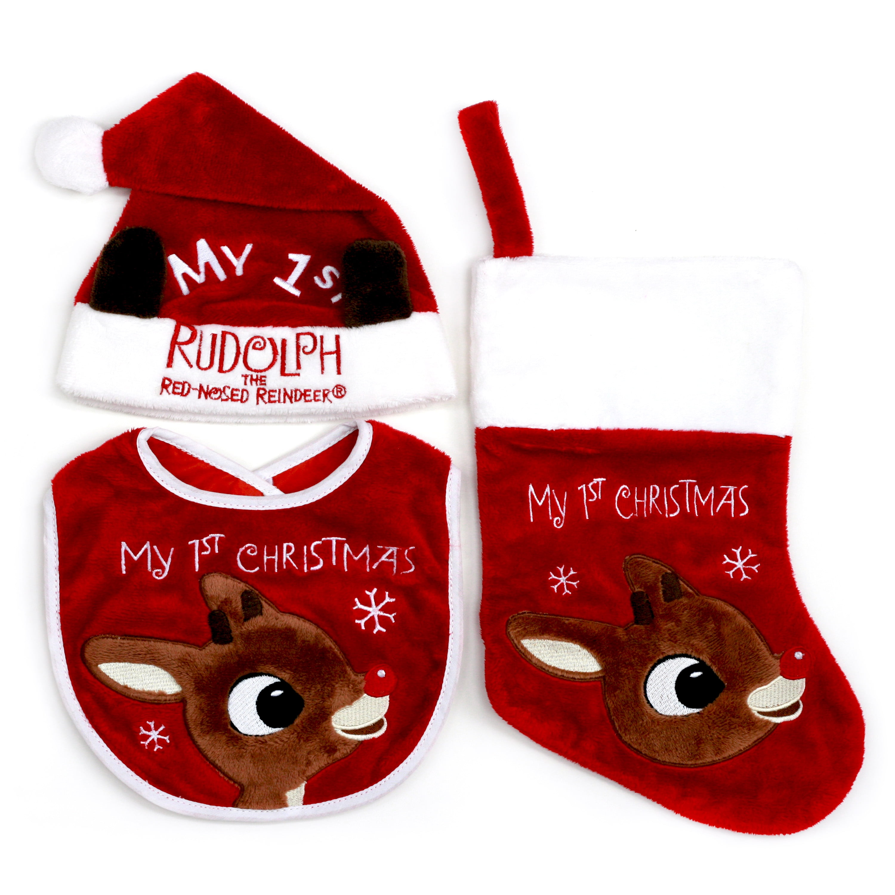 Baby's First Christmas Holiday Rudolph The Red Nosed Reindeer Clarice 3