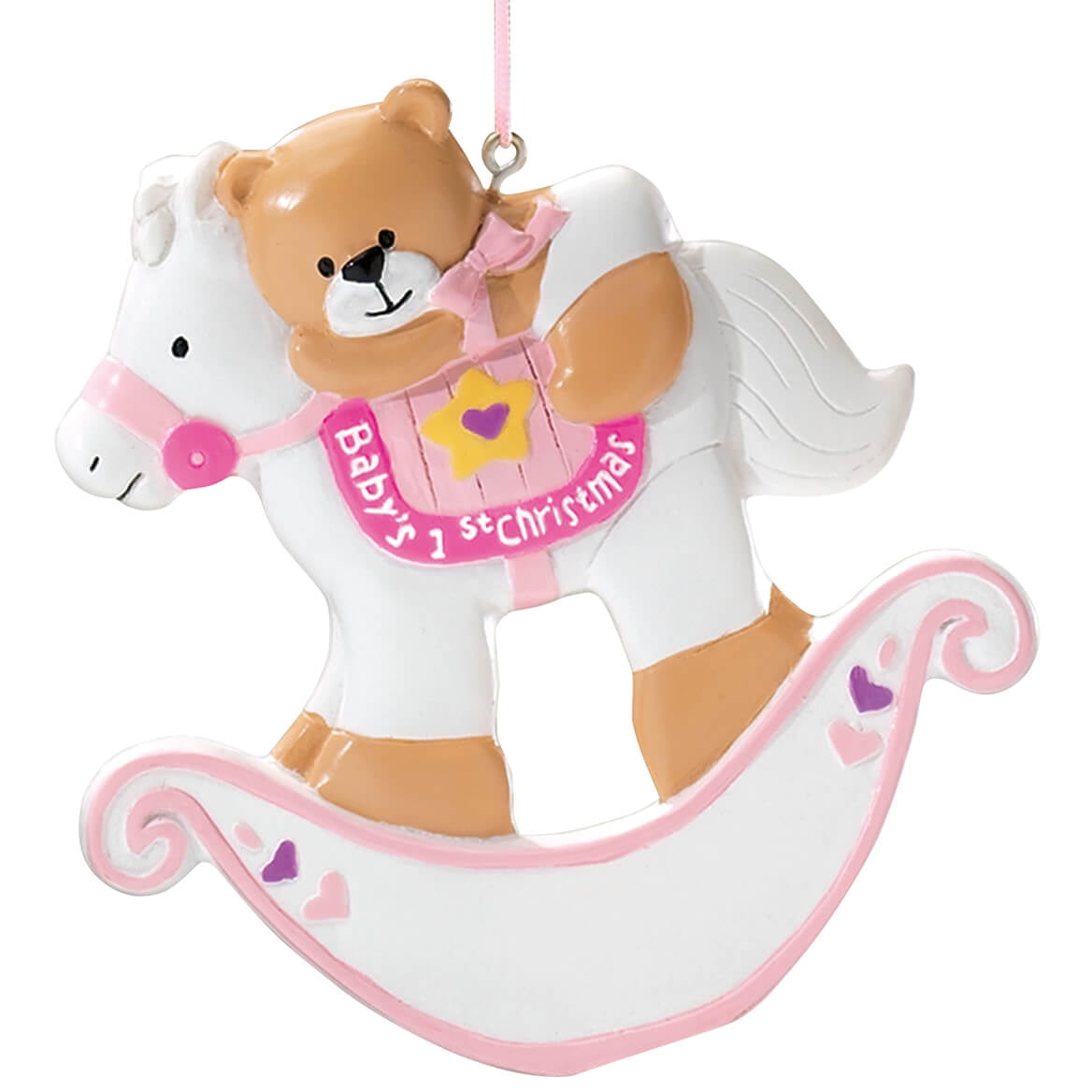 Baby's First Christmas Rocking Horse Ornament