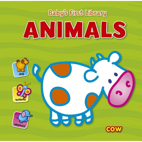 Baby's First Library - Animals (Board book)