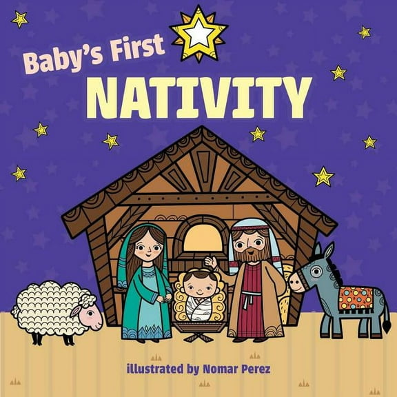 Baby's First Nativity, (Board Book)