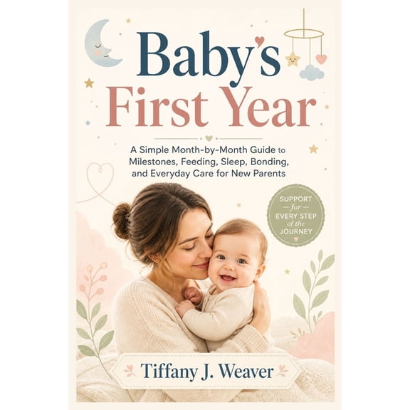 Baby's First Year: A Simple Month-by-Month Guide to Milestones, Feeding, Sleep, Bonding, and Everyday Care for New Paren, (Paperback)