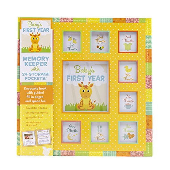 Pre-Owned Baby's First Year Memory Keeper with 24 Storage Pockets 9781503724570 Paperback