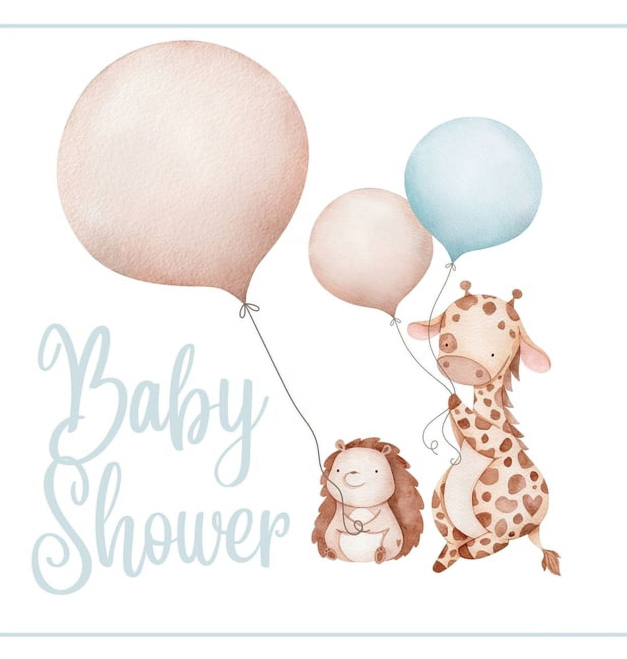 Baby shower guest book (Hardcover): comments book, baby shower party decor, baby naming day guest book, advice for paren, (Hardcover)