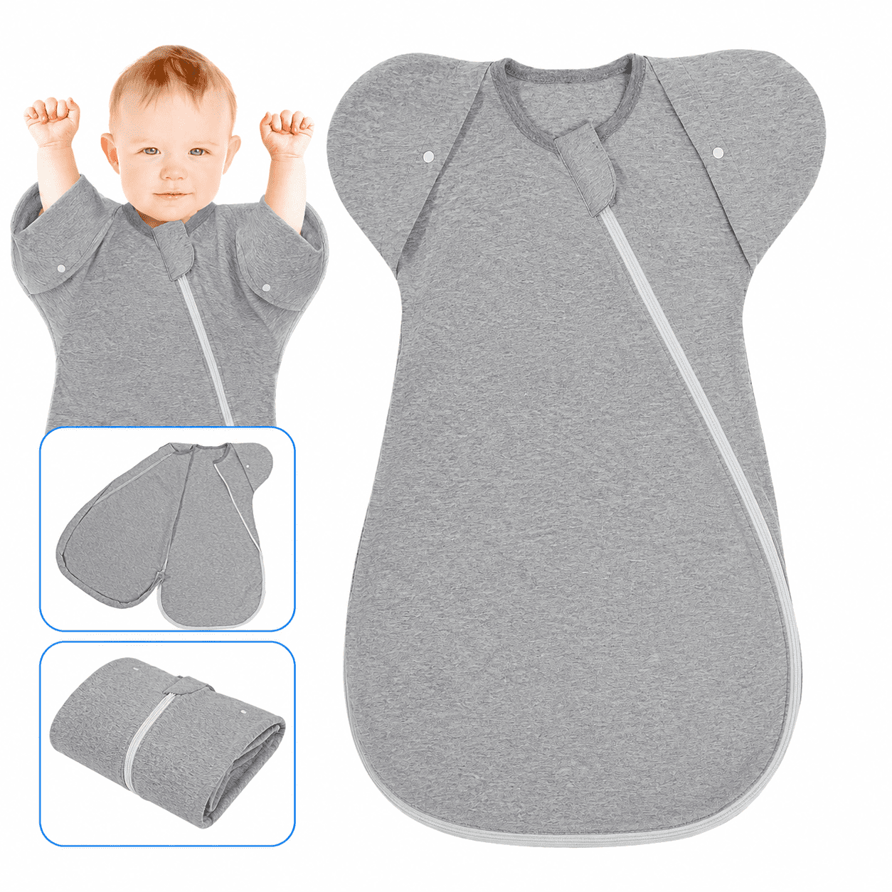 Baby transitonal Sleep Sack Swaddle  Sleepsack3-6Months Infant Sleeping Bag Wearable Blanket Sleepwear