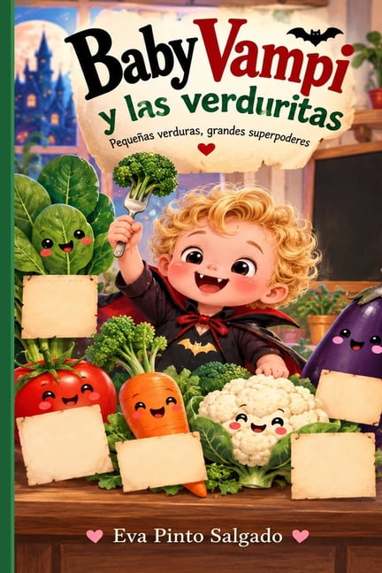 Bady Rng Eva Pinto Salgado, Baby vampi y las verduritas, Paperback - Walmart.com