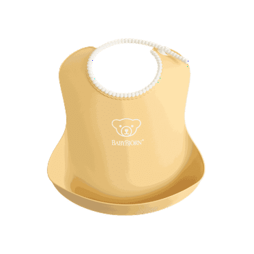 BabyBjorn Baby Bib, Yellow, 1 Piece