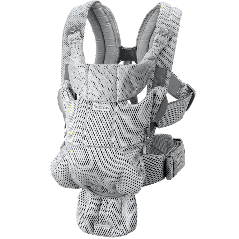 BabyBjorn Baby Carrier Free, 3D Mesh, Grey 